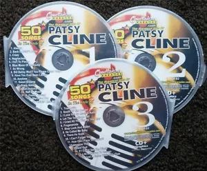 PATSY CLINE 3 CDG DISCS CHARTBUSTER HITS COUNTRY KARAOKE 50 SONGS CD+G 5104 - Picture 1 of 1