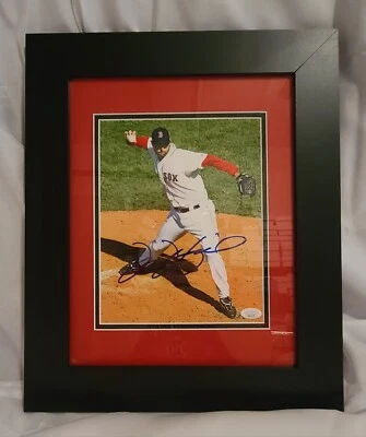 Фотография Тима Уэйкфилда с автографом в индивидуальной рамке 8x10 сертификат JSA Boston Red Sox - Изображение 1 из 4