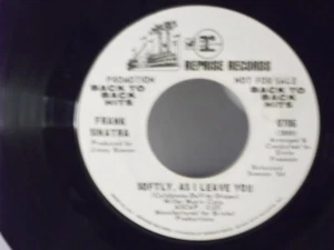 Frank Sinatra,Rep. 0706"Softly,As I Leave You"US,7"45,1968,PROMO,two hits, MINT - Picture 1 of 2