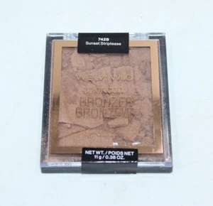 Wet n Wild Color Icon Bronzer, Sunset Striptease, 742B, 0.38 oz DAMAGED Sealed - Picture 1 of 4