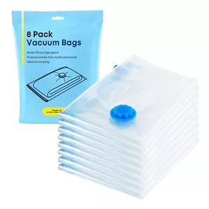 8Pcs Strong Vacuum Storage Bag, Space Savings Storage Solution - Picture 1 of 8
