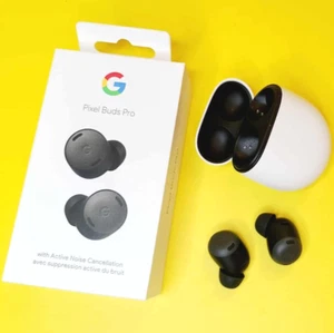 *UNTESTED STORE RETURN* GOOGLE PIXEL BUDS PRO EARBUDS WIRELESS GA03201-US BLACK - Photo 1 sur 9