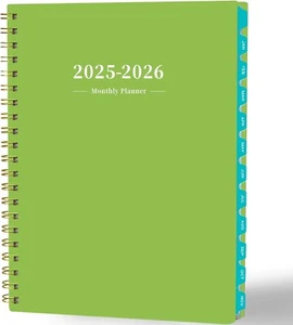 2025-2026 Monthly Planner - 2 Year Monthly Planner, JAN.2025 to DEC.2026, 8.5" X - Picture 1 of 7