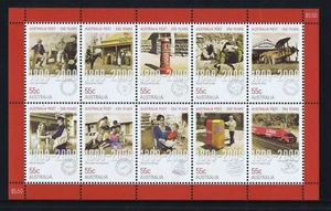 MINT 2009 AUSTRALIA POST 200 YEARS STAMP SHEETLET - Foto 1 di 1