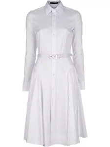 Ralph lauren KENWARD White SUMMER Shirt Dress - UK 4 - RRP £325.00 - Picture 1 of 5