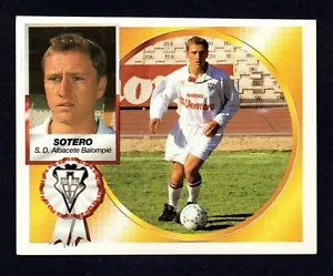SOTERO - S.D. ALBACETE BALOMPIE 1994-95 CROMO ESTE PANINI LA LIGA 94/95 - Imagen 1 de 2