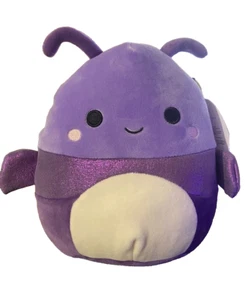 NUEVO CON ETIQUETAS Squishmallow - 7.5" Axel the Purple Beetle ¡con alas metálicas! ¡Envío rápido! - Imagen 1 de 4