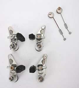 Vintage Shimano Exage BR-M501 Silver Aluminum Mountain Bike Cantilever Brake Set - Picture 1 of 4