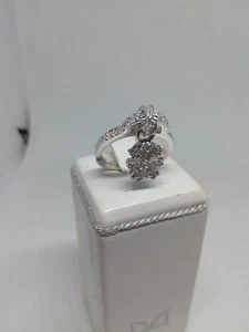 Anneau Bebé 'Style Argent Fille Pendentif Charm Zircons Rhodium Grand Petit - Bild 1 von 4