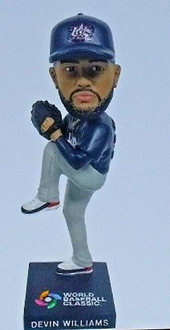 MILWAUKEE BREWERS DEVIN WILLIAMS BOBBLEHEAD Pre Sale-Unopened Box no smoke home Cover