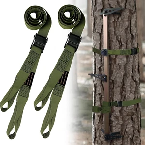 Hunting Climbing Stick Replacement Straps Heavy Duty Tree Stand Climbing Stick S - Picture 1 of 12