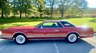 1977 Lincoln Continental  1977 Lincoln Continental Mark V 2 Door Red 1976 1978 1979 1980 1975 1974