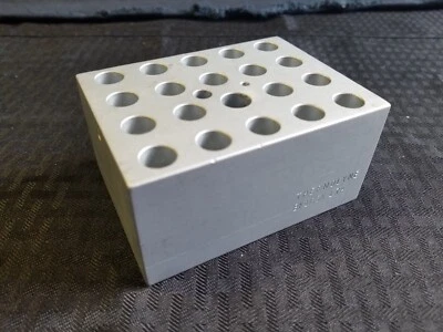 Bloque de microtubos incubadora Dri-Bath Thermolyne aluminio 20 lugares 11 mm 1,5-2 ml Foto 1 de 4