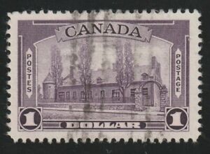 CANADA 1938 #245 Pictorial Issue (Château de Ramezay) - VF Used 02