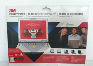 Brand New 3M Privacy Filter PF14.1 for Notebook & LCD Monitors Prevent ID Theft - Picture 1 of 8