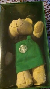 Starbucks Bearista Boy Bear 2016 Limited Edition - grüne Schürze - NEU IM KARTON - Bild 1 von 8