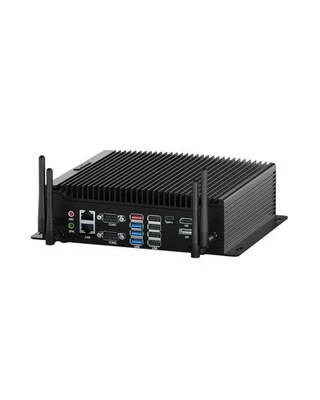 Industrial PC Win 11 Pro Fanless Mini PC Core i5 10210U, 8GB RAM 256GB SSD, 2... - Image 1 of 4