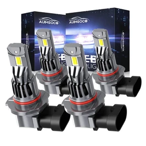 For Honda Civic Coupe 2-Door 1.8L 2004-2013 9005 9006 LED Headlight Bulbs White - Picture 1 of 21