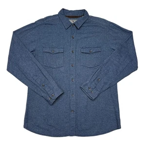 Royal Robbins Shirt Mens Size Large Standard Fit Blue Button Down Hiking Travel - Picture 1 of 9