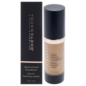 Liquid Mineral Foundation - Golden Tan by Youngblood for Women - 1 oz Foundation - Picture 1 of 1