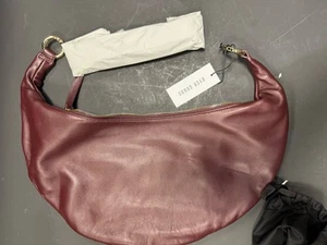 Hyer Goods The Ring Bag Burgundy NWT Made In Italy  - Picture 1 of 8