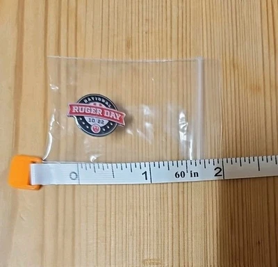 Ruger Day National 10/22 Rifle Gun Lapel Pin Red White Blue Patriotic American - Image 1 of 4