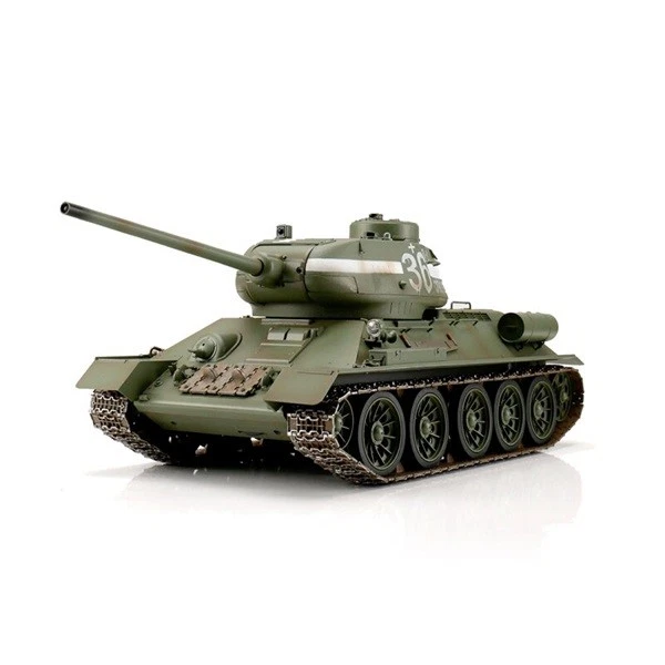 Torro 16103-GN - 1/16 RC T-34/85 Verde IR - Nuovo - Immagine 1 di 1