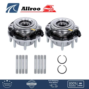 2 Front Wheel Bearing Hub For 4X4 FORD F250 F350 SUPER DUTY SRW 515081 2005-2010 - Picture 1 of 10