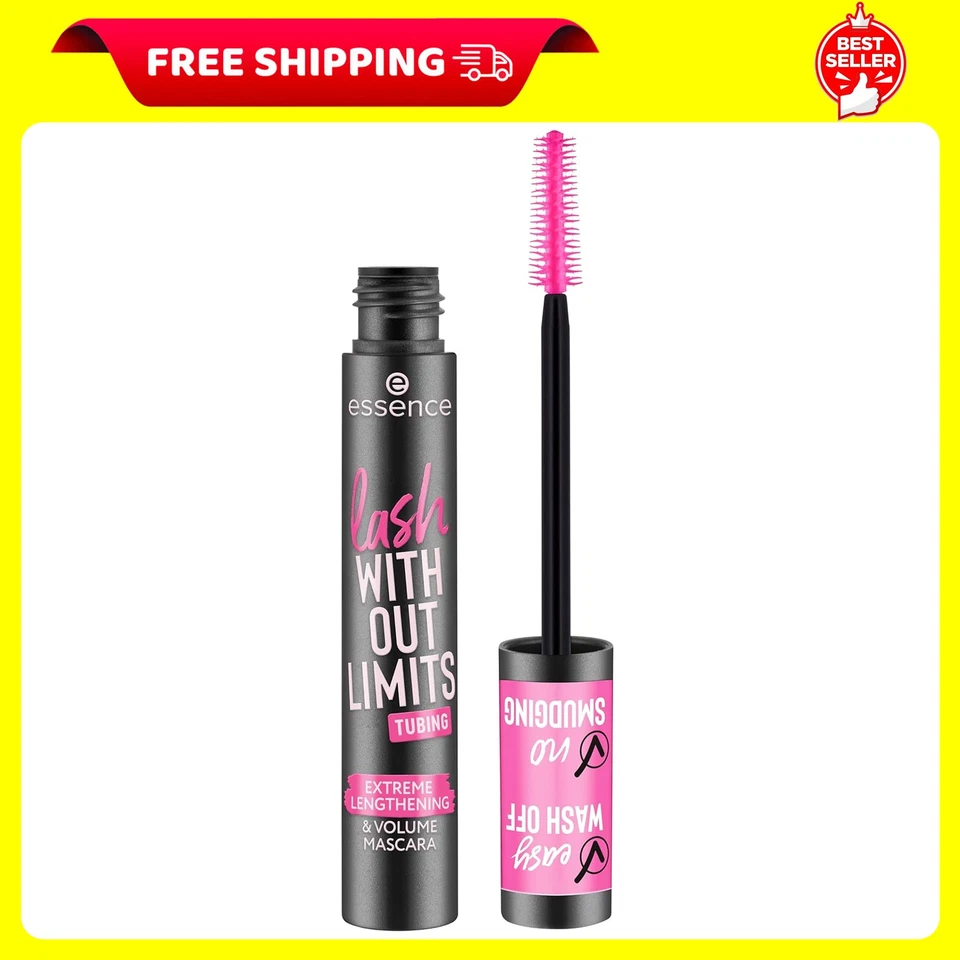 essence | Lash Without Limits Tubing Extreme Lengthening & Volume Mascara | - Image 1 of 4