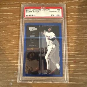 2000 Ultimate Victory - Barry Bonds #68 - PSA 10 - Picture 1 of 4