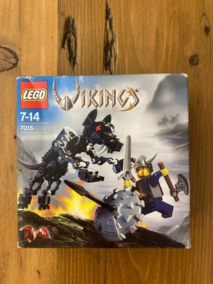 LEGO 7015 Viking Warrior Challenges the Fenris Wolf New But Dinged Box - Image 1 of 2