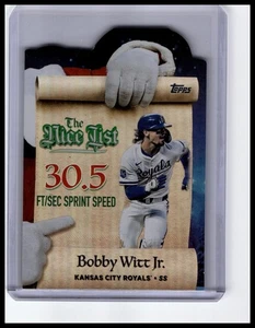 2025 Topps Holiday #MNL-21 Bobby Witt Jr Nice List Kansas City Royals - Bild 1 von 2