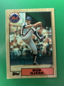 1987 Topps Tiffany Bob Ojeda New York Mets #746 - Picture 1 of 2
