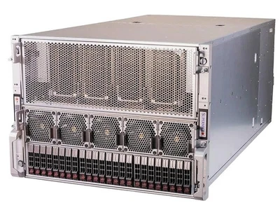 Supermicro GPU SuperServer 2x 8480+ 2TB 3x3.84TB 8xNVidia H200 8x1x400GbE 6xPSU - Image 1 of 2