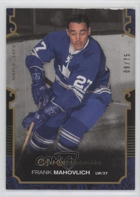 2007-08 O-Pee-Chee Premier Gold /75 Frank Mahovlich #27 HOF - Image 1 of 2