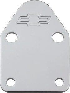 AC Delco Fuel Pump Block-Off Plate Steel Chrome Plated For Chevrolet (141-210) - Picture 1 of 12