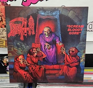 Death - Scream Bloody Gore LP Death Metal Vinyl - Picture 1 of 7