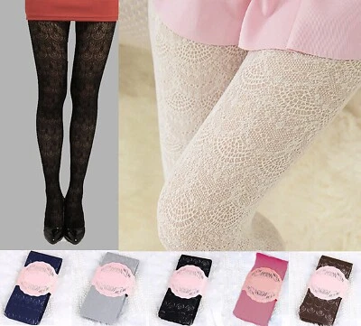 Medias de Encaje Románticas Retro Princesa Japonesa Lolita Red de Pesca Suave Malla Abierta  Foto 1 de 4