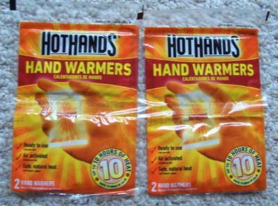 2 paquetes calentadores de manos Hothands 10 horas de calor 2 por paquete caducan 7/25 nuevos Foto 1 de 3