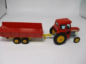 MATCHBOX KING SIZE. K-3 MASSEY-FERGUSON 165 TRACTOR AND FARM TRAILER NEAR MINTY! - Picture 1 of 18