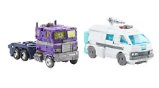 Transformers Generations Selects Shattered Glass Optimus Prime & Ratchet WFC-GS1