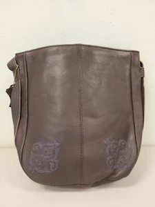 PREOWNED Women brown TOTE shoulder strap LEATHER Handbag - Picture 1 of 4