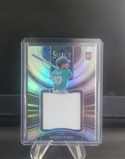2023 Panini Select Harry Ford RC Prizm Jumbo Patch #187/199 Mariners