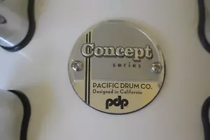 PDP by DW CONCEPT MAPLE DRUM BADGE for YOUR SNARE TOM FLOOR BASS and SET! K484 - Picture 1 of 12