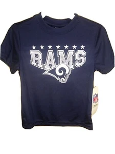 NWT Boys Los Angeles Rams NFL Team Apparel Shirt Sz 2T,3T,4T. $10 FreeShip - Picture 1 of 5