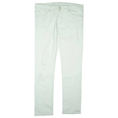 IRO Mujer Vaqueros 7/8 Pantalón Súper Stretch Destroyed Used Look G. 26 W31 L30 - Imagen 1 de 4