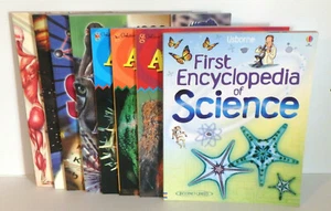 Lot of 8 PB SCIENCE Space Spiders Rain Forest Human Body Picture Books Ages 7-12 - Imagen 1 de 12