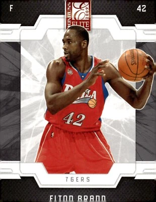 2009-10 Donruss Elite Retail #89 marca Elton - Imagem 1 de 2