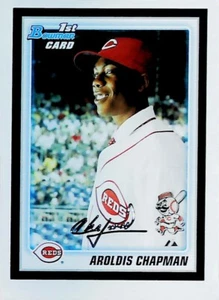 2010 BOWMAN PROSPECTS WRAPPER REDEMPTION #BP10 AROLDIS CHAPMAN CINCINNATI REDS - Picture 1 of 2