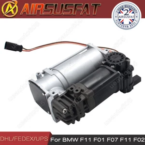 Air Suspension Compressor Pump For BMW 5 7 Series F01 F02 F07 F11 37206789450 - Picture 1 of 10